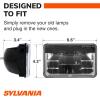 image:imageSYLVANIA  H4651 LED Sealed Beam Headlight  4 x 6 Inch Rectangle  Cool White 6000K Sealed Beam Headlamp  Retrofit Light Truck Car Motorcycle Contains 1 Bulb