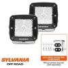 image:imageSYLVANIA  Ultra 3 Inch Cube LED Light Pod  Lifetime Limited Warranty  Spot Light 2360 Raw Lumens Off Road Driving Work Light Truck Car Boat ATV UTV SUV 4x4 2 PC