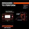 image:imageSYLVANIA  Ultra Flush Mount 4 Inch LED Light Pod  Lifetime Limited Warranty  Wide Flood Light 900 Raw Lumens Off Road Driving Work Light Truck Car Boat ATV UTV SUV 1 PC