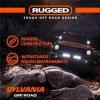 image:imageSYLVANIA Rugged 10 Inch Flood LED Light Bar Flood Light 3600 Raw Lumens Off Road Driving Work Light Truck Tractor Boat ATV UTV SUV 4x4 1 PC